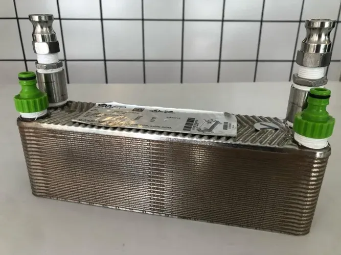 Chiller trocador de calor 40 placas inox