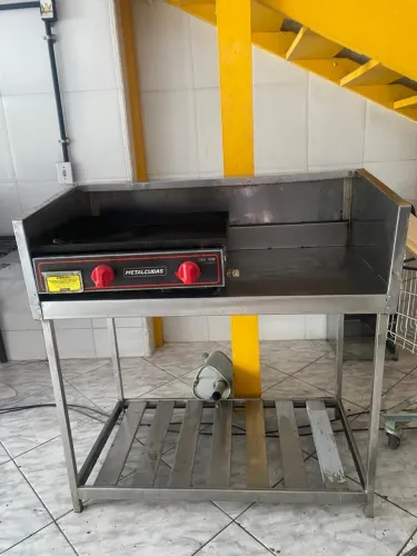 Bancada Inox + chapeira