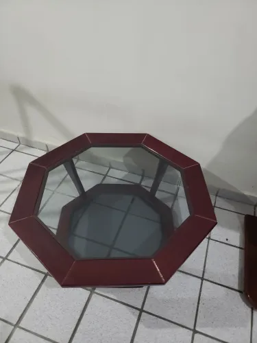 Mesa de Centro de vidro p/ sala