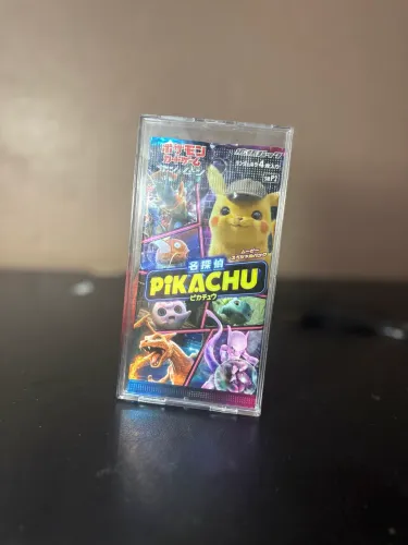 Pokémon tcg original booster 2019 Pikachu detetive lacrado japonês