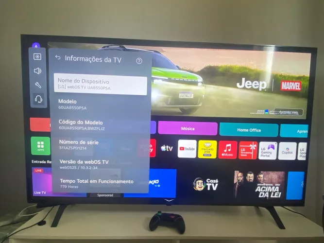 TV LG 60 polegadas Nova