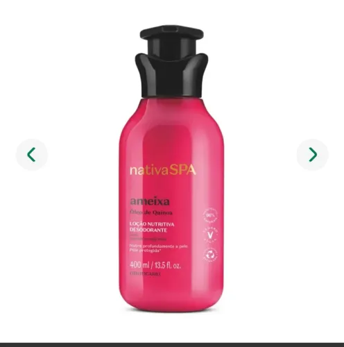 Hidratante nativa spa