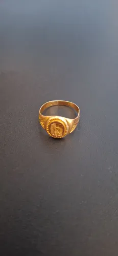 anel ouro 18k 750