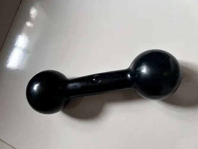 Halter emborrachado Bola 5Kg Estado de novo, MUITO resistente!