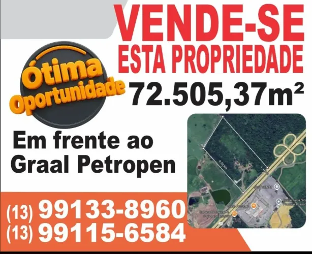 Vende-se terreno às margens da BR116 km 461