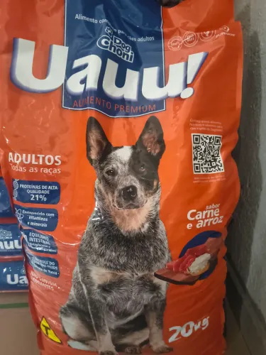 Ração uauu 20 kg
