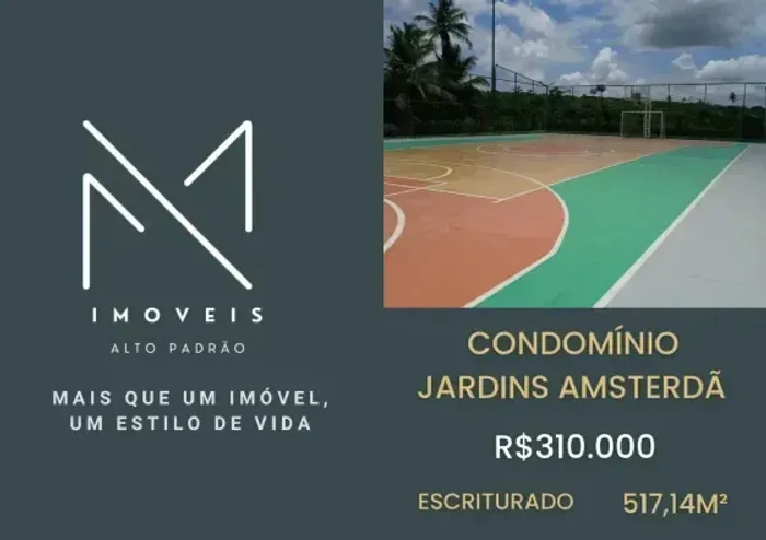 LOTE JARDINS AMSTERDÃ ESCRITURADO