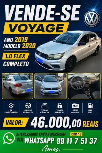 Volkswagen Voyage 1.0 Flex 12V 4P 2020