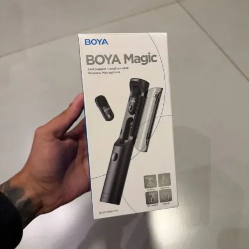 Microfone Boya Magic 5 em 1