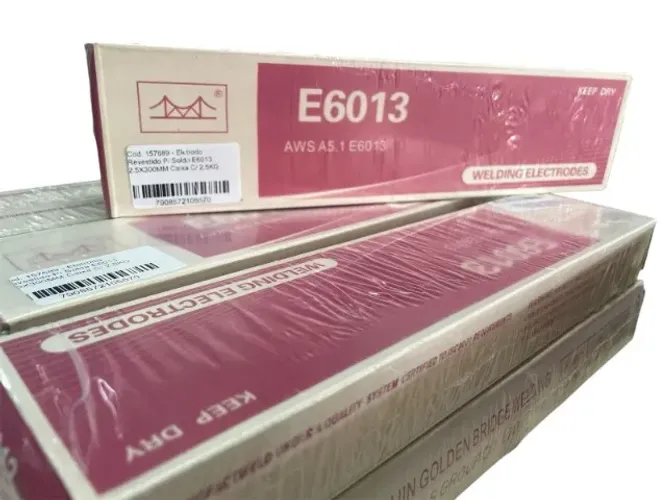 Eletrodo Revestido Solda E6013 2.5x300mm Caixa Com 2.5kg