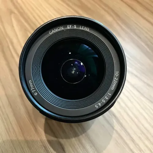 Lente Canon 10-22mm USM - Grande Angular Profissional (Nitidez Top)