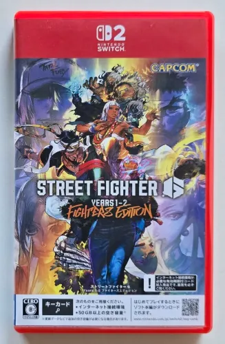 Street Fighter 6 Years 1- 2 Nintendo Switch 2 Semi Novo 