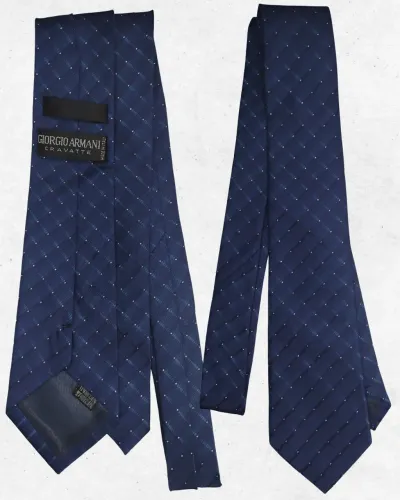 Gravata Giorgio Armani Cravatte 100% SEDA PURA