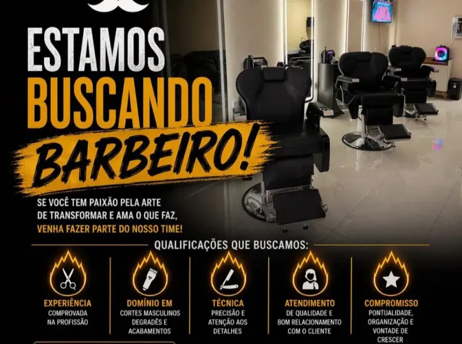 Barbeiro com experiência que more em Piraja e adjacencias