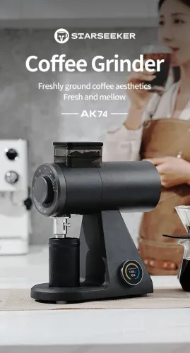 Moedor de café elétrico Starseeker AK74 mós planas 74mm novo lacrado 
