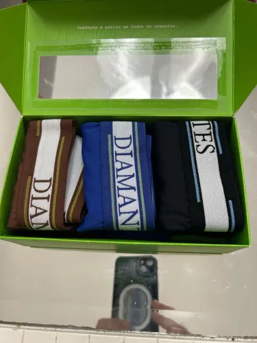 KIT CUECAS BOXER DIAMANTES