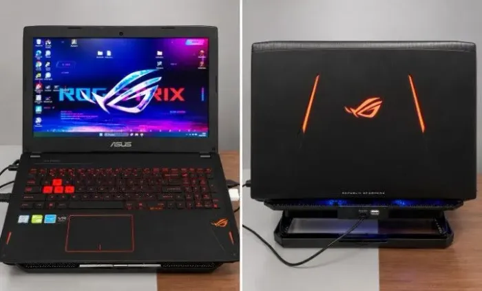 Notebook Gamer Asus Rog I7+32gb+1070+1TBssd