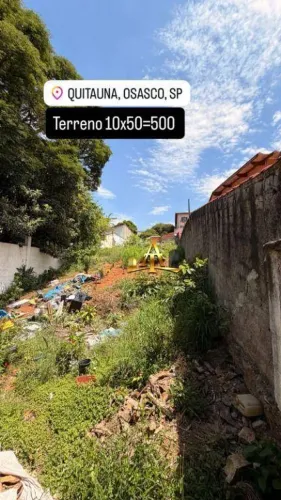 Terreno à venda, 500 m² por R$ 1.200.000,00 - Quitaúna - Osasco/SP