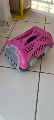 Caixa de Transporte, Rosa/Cinza, 1
