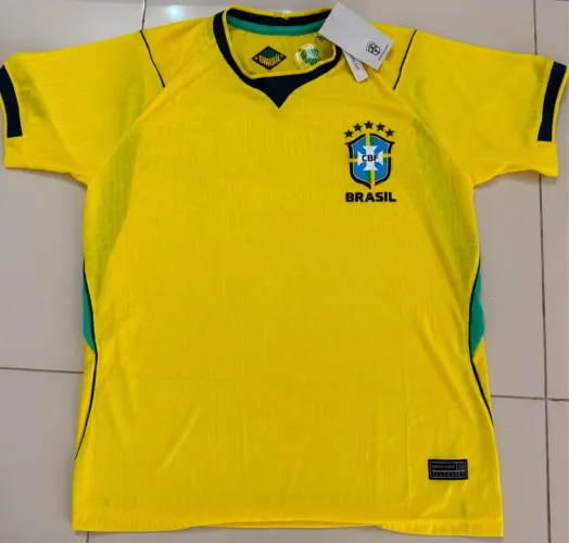 Camisa Brasil masculino amarelo 2026