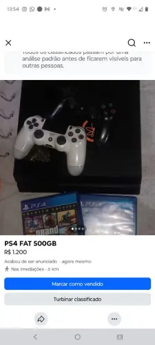 PS4 FAT 500GB 