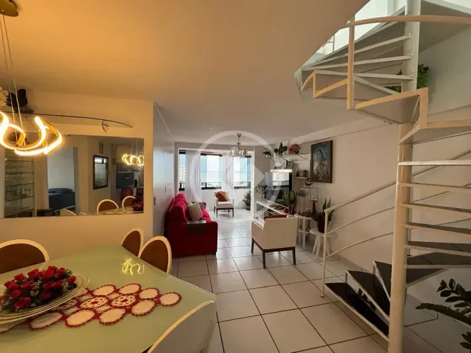 UMA COBERTURA DUPLEX, EXCELENTE LOCALIZACAO EM MANAIRA codigo: 350412