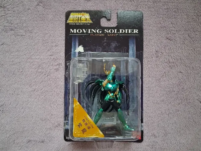 Shiryu de Dragão, Saint Seiya Moving Soldier, Boneco, figura, Original Bandai