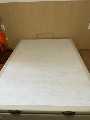 Cama box de casal + colchão