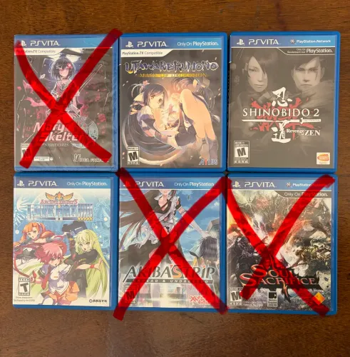 Lote de jogos Ps vita (vendo separado)