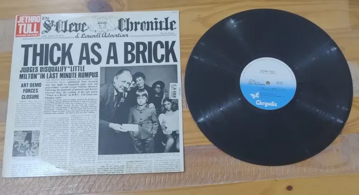 LP Jethro Tull - Thick as a brick Excelente estado