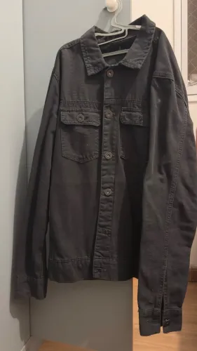 Camisa Sarja Marfinno - Preta