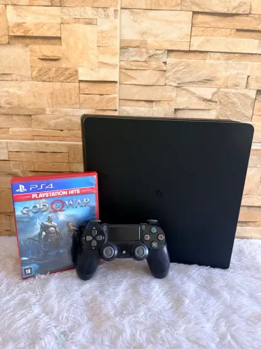PlayStation 4 Slim 1TB com Controle Original + Jogo Mídia Física ( faço envio )