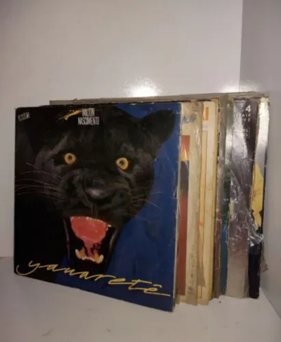 Lote 44 discos de vinil vintage