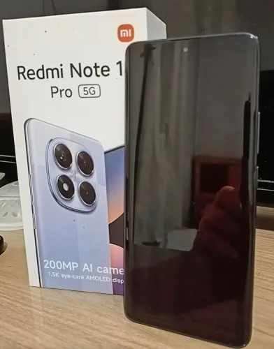 Xiaomi Redmi Note 14 Pro 5G 256GB / 8GB RAM - Preto - Completo na Caixa
