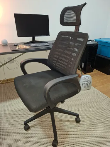 Cadeira escritório preta