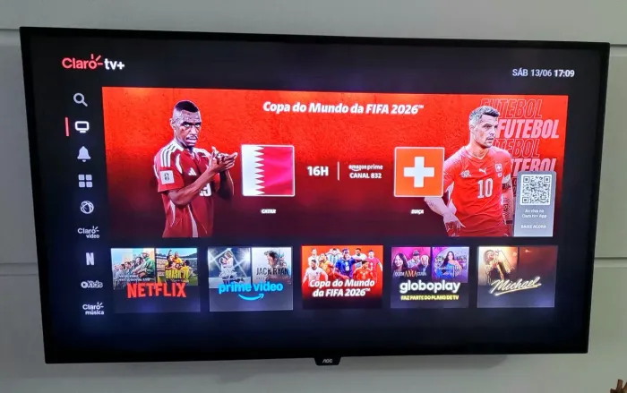 TV 43 polegadas 4k LED AOC
