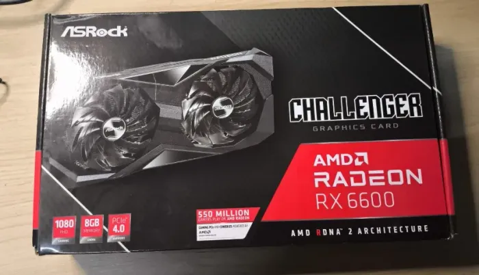 Placa de Vídeo AMD ASRock Randeon RX 6600