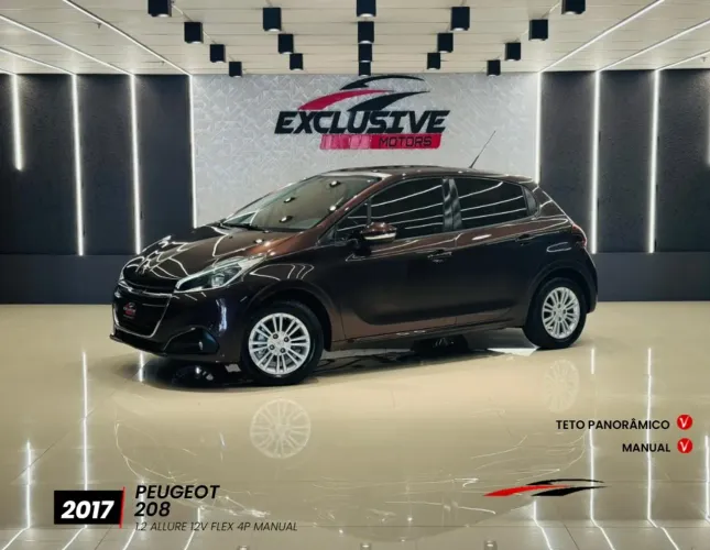Peugeot 208 Allure 1.2 Flex 12V 5P Mec. 2017
