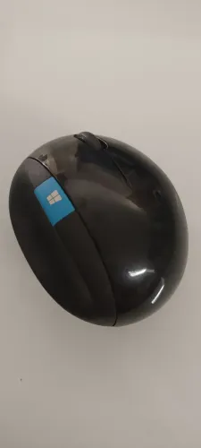 Mouse sem fio Microsoft Sculpt Ergonomic modelo 1560 tecnologia Blue Track