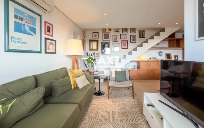 Cobertura de 118m² para locação - Pinheiros