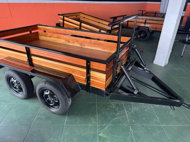 REBOQUE 2 EIXOS EMPLACADO