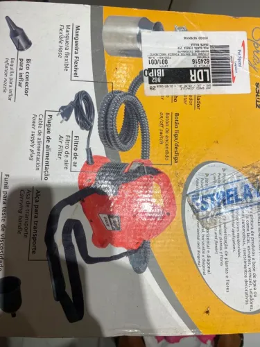 Pistola de pintura pulverizadora