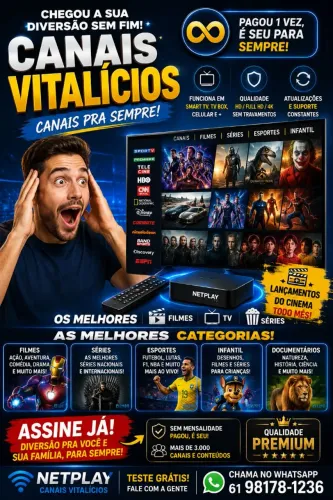 Todos estreming vitalício