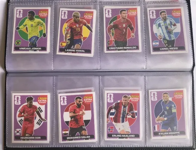 Coleção completa Figurinhas extras legends regulares originais Panini 2026