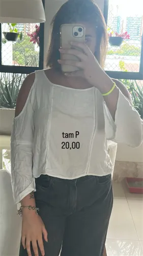 blusa branca