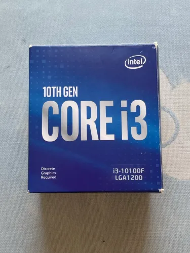 Processador Intel I3 10100F semi novo