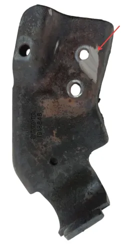 Suporte duto de ar Scania DC13 Euro 5 1918848