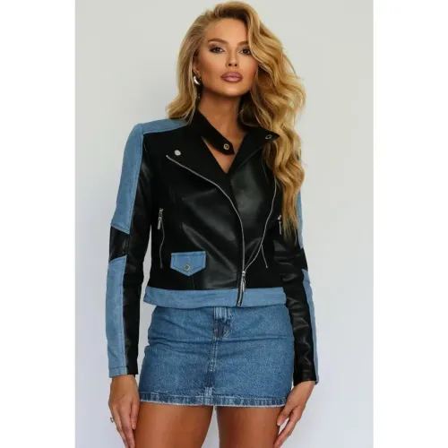 Jaqueta Feminina Pu Planet Girls Preto