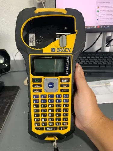 Impressora Etiquetadora Portátil Brady M210 Plus Térmica Direta Display Impressora Etiquet