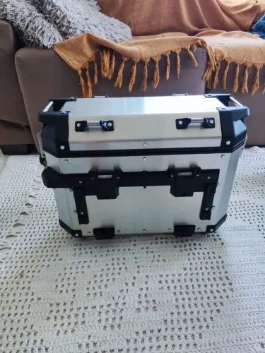 Par Bau Lateral Prata Givi Trekker Outback 371